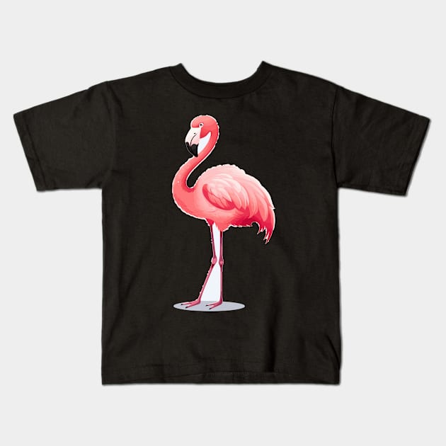 Flamingo Kids T-Shirt by Pixy Official